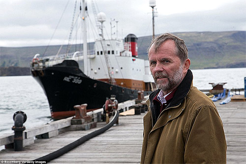 Kristjan-Loftsson, Icelandic whaler