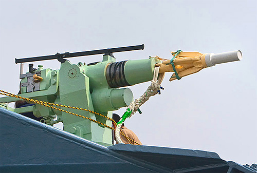 Harpoon grenade Cannon from the Japanes whaling ship Yushin Maru